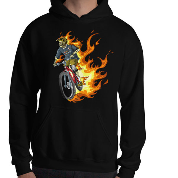 John the biker mens hoodie