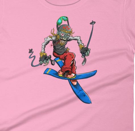 Shirt alex the skier for skigirls