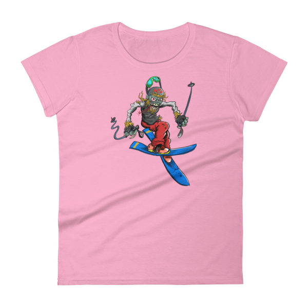 Ladies T-Shirt “Alex the skier” ⋆ Urslii.com